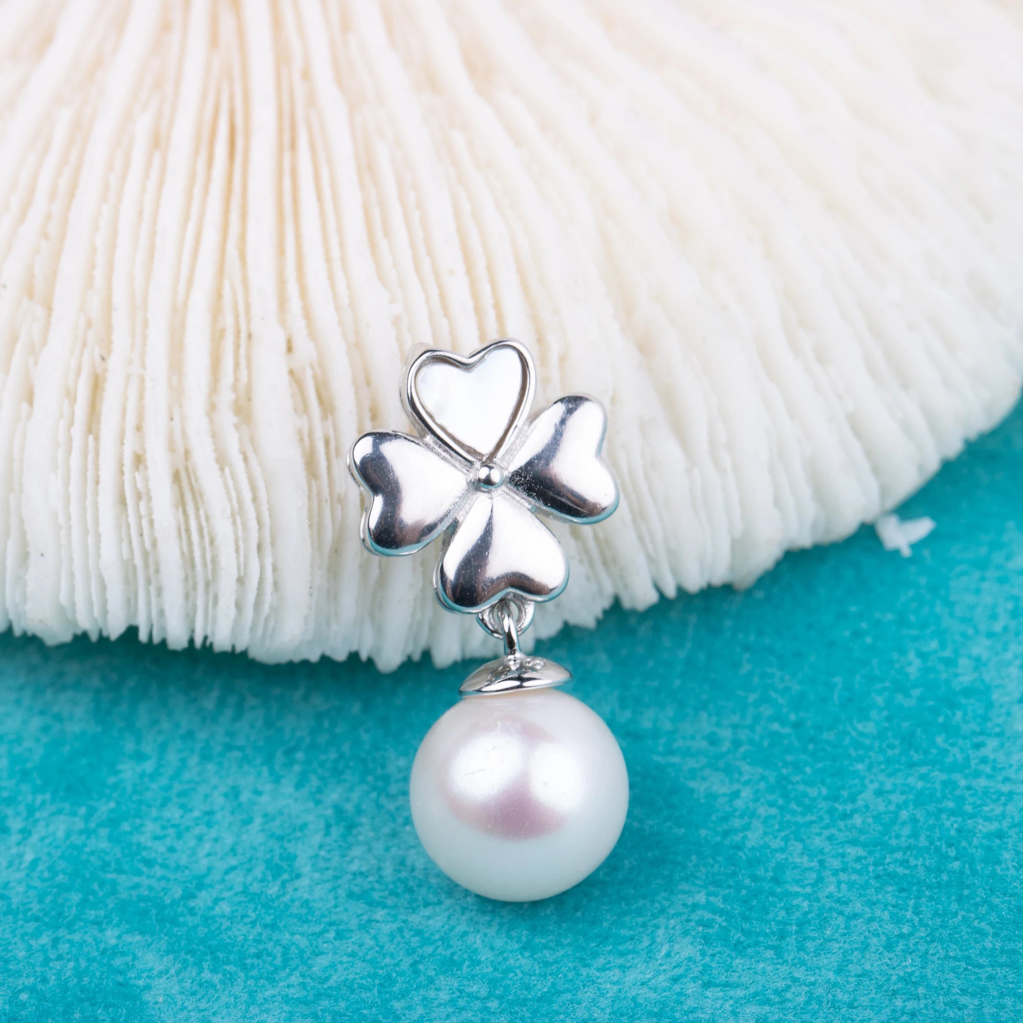 P080826 DIY 7-9mm Natural Freshwater Pearl Pendant Accessory 925 Sterling Silver Engagement Jewelry Necklace for Women