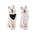 Wholesale Pet Blank Bandana Bibs Sublimation Solid Colors Dog Kerchief Accessory for Heat Transfer