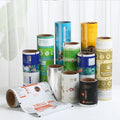 Laminated Plastic Roll Film PE Packaging Mylar Roll Film Color Printed Sachet Film Roll Plastic Rollstock Printed Roll Stock