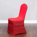 New Eco-friendly Universal Size Spandex Stretchable Chair Cover Stretch Chair Slipcovers for Event Banquet Wedding