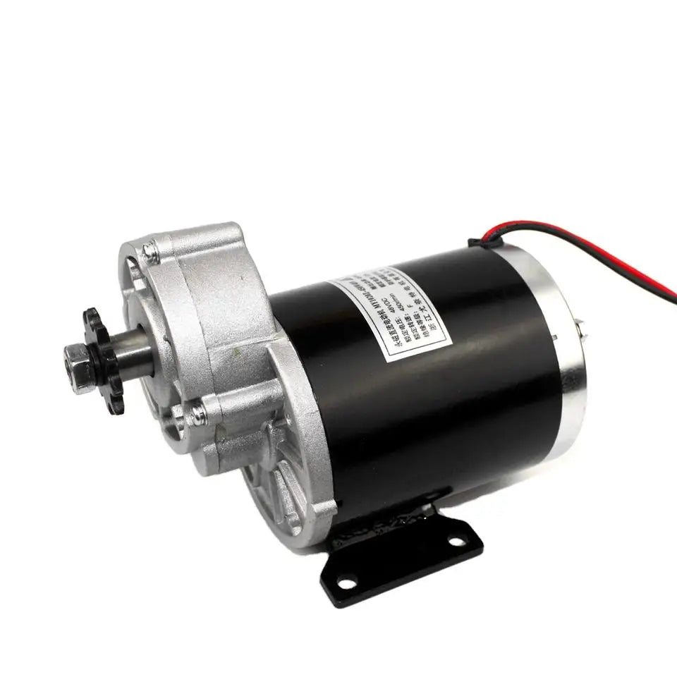MY1020Z 36V 48V 600W Brush Gear Electric Bike Motor  Tricycle Conversion Kit