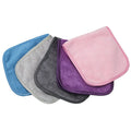 Custom Logo Private Label Reusable Round Cotton Pad 2-Layer Cleansing Towel Fast Drying Makeup Face Cloths White/Custom Color