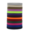 Factory Wholesale Sustainable Jacquard Polyester/Nylon Webbing 1mm Thickness Custom Logo MOQ 50 Yards Bag Straps Garment