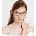 New Thick Acetate Eyewear Manufacturer Hot Sale Women Cat Eye Glasses  Lady Fashion Model