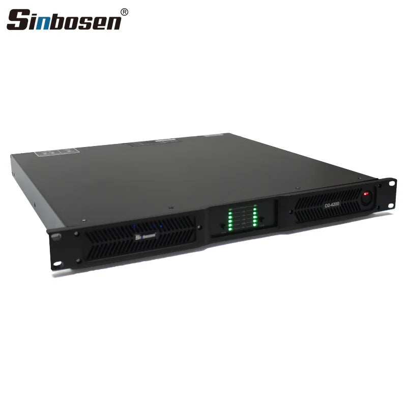 D2-4200 2 Channel Amplifier Dj Class d Subwoofer Power Amplifier Audio Digital