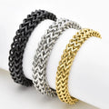Hot Sale New Titanium Steel Gold Plated Chain Bracelet for Women Men Wedding Party Gift Custom Size Environmental Protection