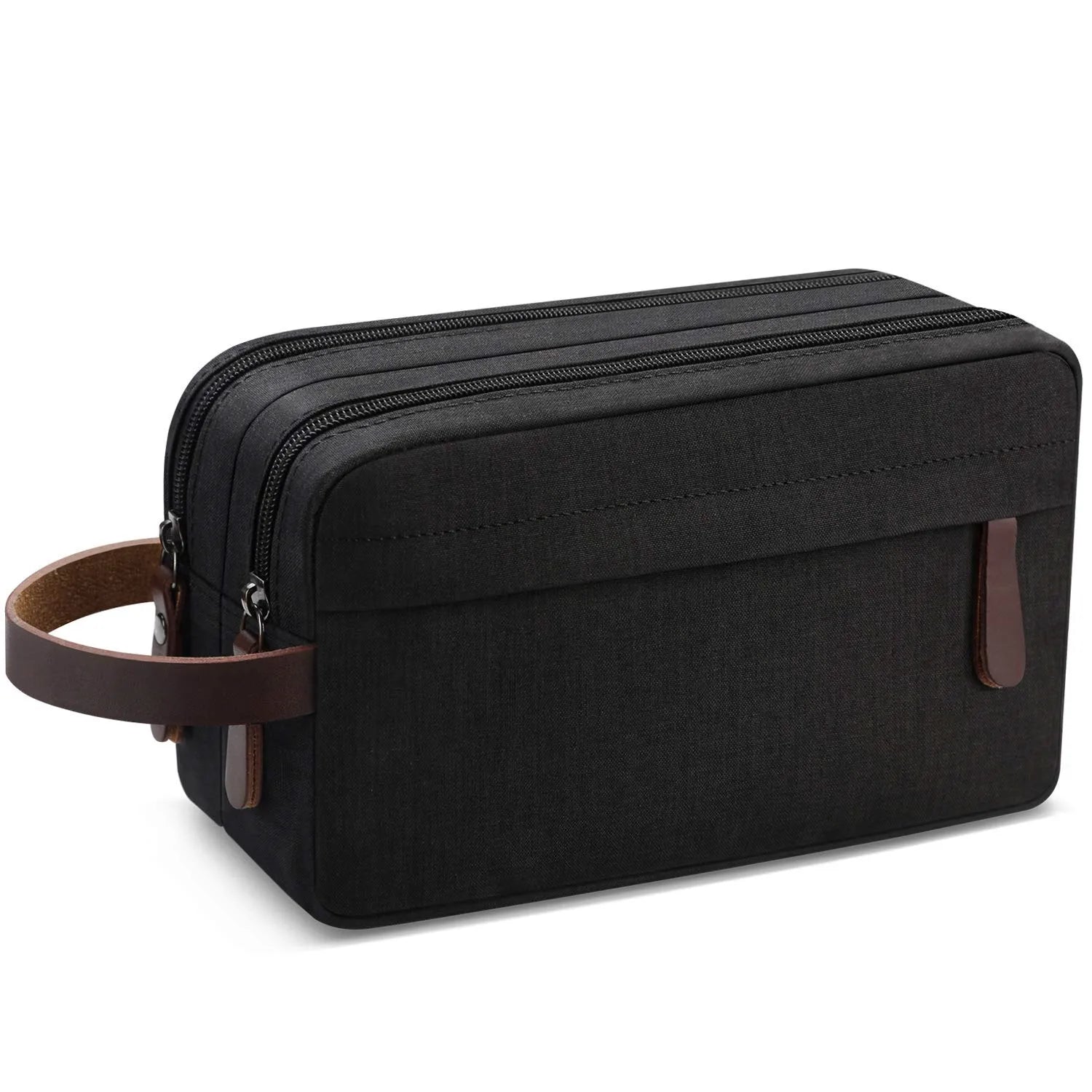 Eco Friendly High Quality Canvas New Travel Barber Shave Gel Shaving Razor Kit Waterproof Shaving Bags for Men