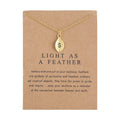 18K Gold Plated Graduation Birthday Gift Friendship Statement Alphabet Personalized Letters Initial Leaf Necklace for Women
