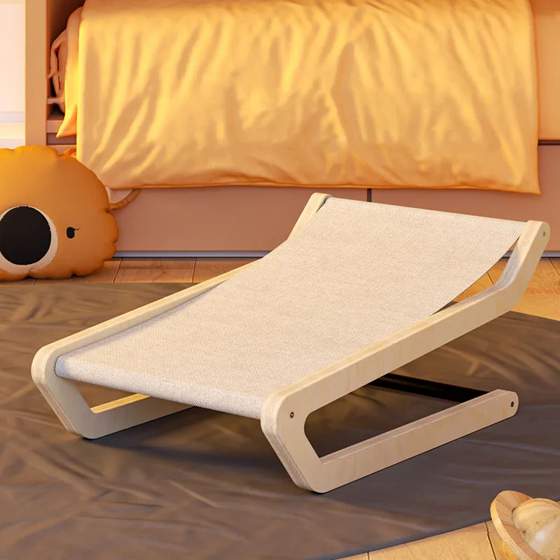 Personality Pet Suppliers Wooden Cat's Nest Luxury Cat Beds Wholesale Hanging Swing Chair for Cats