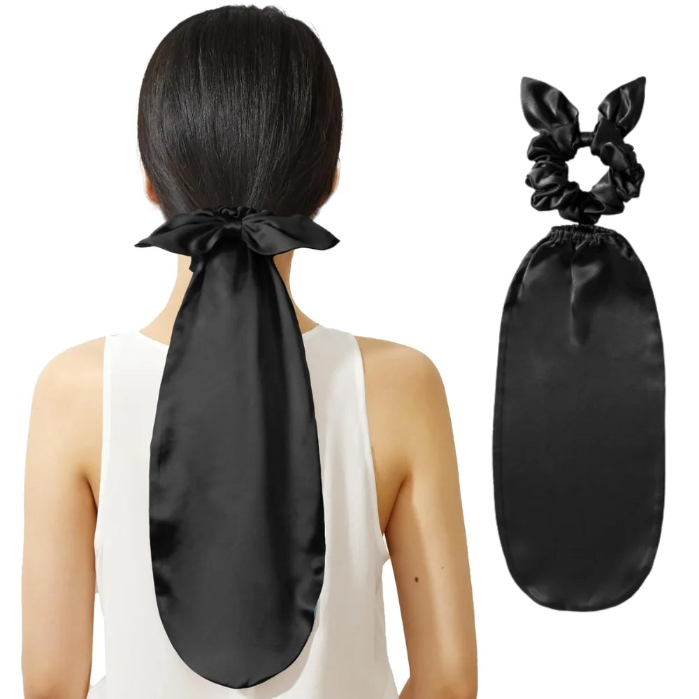 Silk Long Tube nightcap Professional Manufacturer Sales Home Care to Prevent Hair Tangling Silk Hair Bag Long Tube nightcap