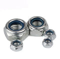 GB889 Stainless Steel DIN982 Hex Nylon Insert Lock Nut ISO7040 Nylon Insert Lock Nut Prevailing Torque Type Hexagon Nuts