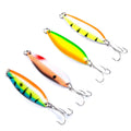 Metal Spoon Fishing Lure 7.2CM 18G Metal Spinner Bait Trolling Spoon Spinner Fishing Lure