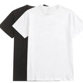 100% Cotton Blank Heavyweight Black Adult Print T Shirt Streetwear Custom Logo Oversize TShirt