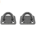 304 Stainless Steel 5mm Thick Ring Square Sail Shade Pad Eye Plate Boat Rigging