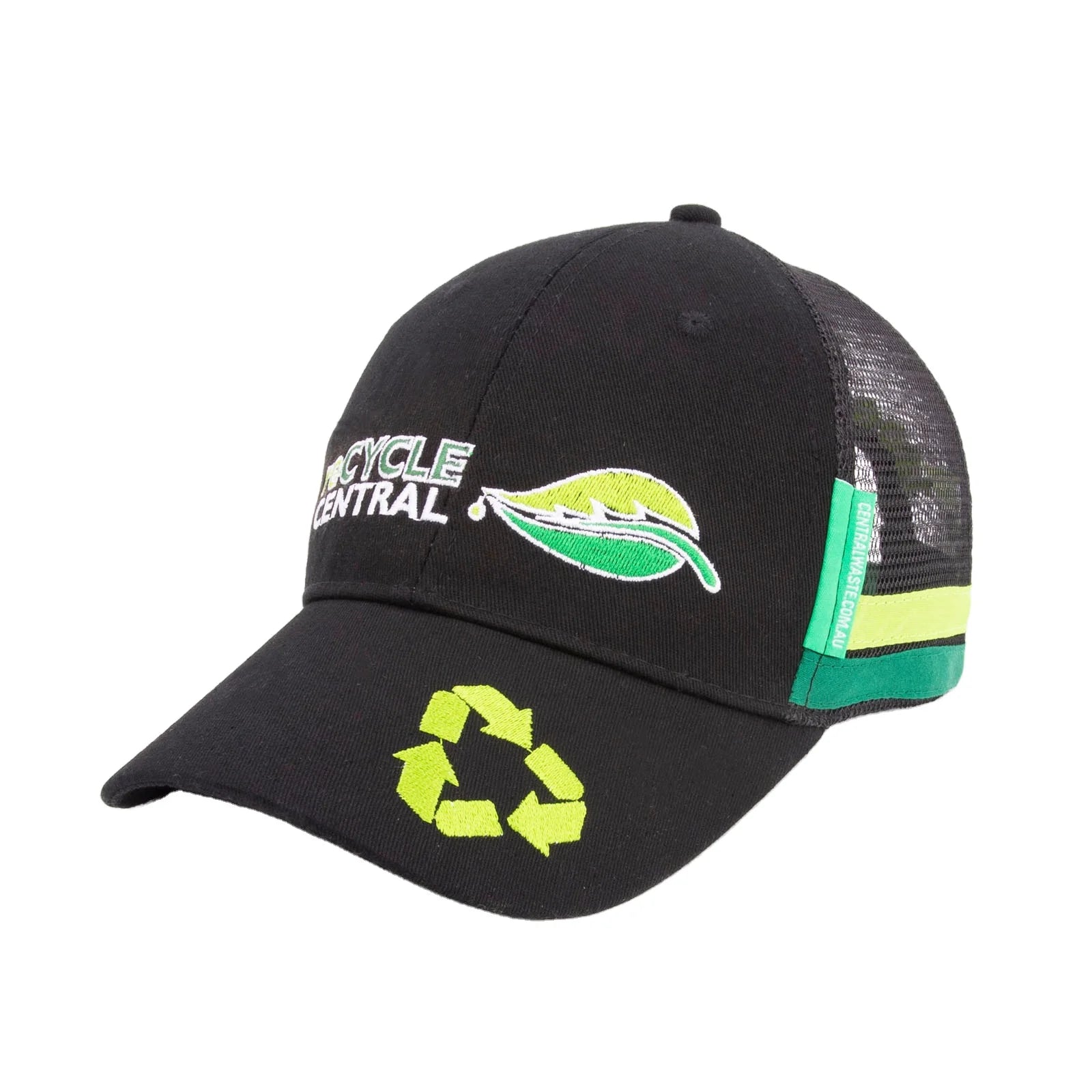 Adjustable 6-Panel Trucker Hat Embroidery Printing Mesh Back Trucker Hat Sporty Formal Street Style Trucker Cap Unisex Customize