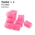 Products That Best Selling Magic Hair Care Plastic Pink Hair Rollers Hair Roller Tape 36*63mm 12PCS/BAG