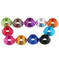 1/4-20 3/8 M3 M4 M5 M6 M8 M10 Concave Countersunk Wedges Colorful Aluminum Steel with Zinc Finish Split and Wedge Style
