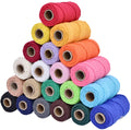 Macrame Cord 4mm Basket or DIY Beautiful Handmade Baskets Knitting Garments Cotton Rope