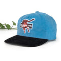 Custom Dobby Dot Fruit Snapback Corduroy Hats with Embroidered Logo and Rope Panel