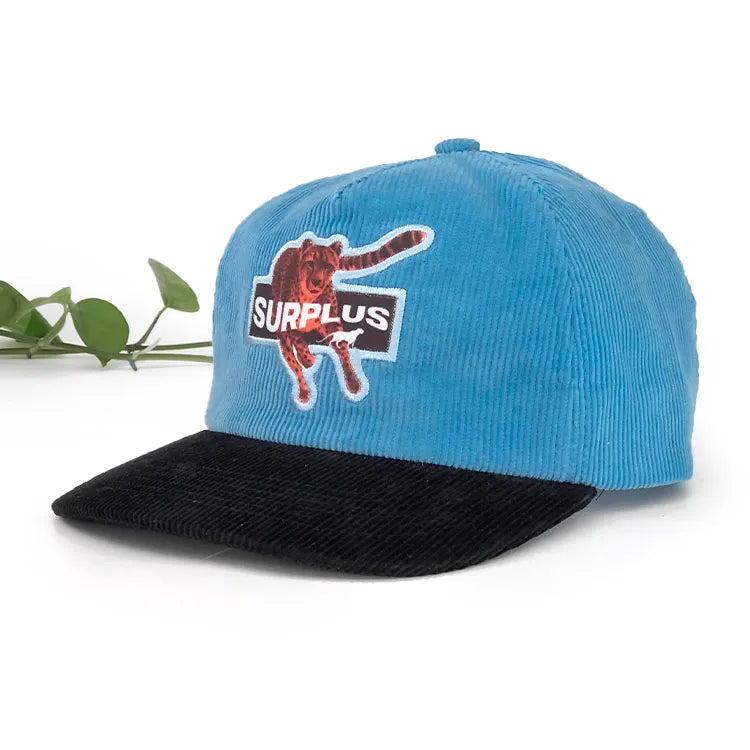 Custom Dobby Dot Fruit Snapback Corduroy Hats with Embroidered Logo and Rope Panel