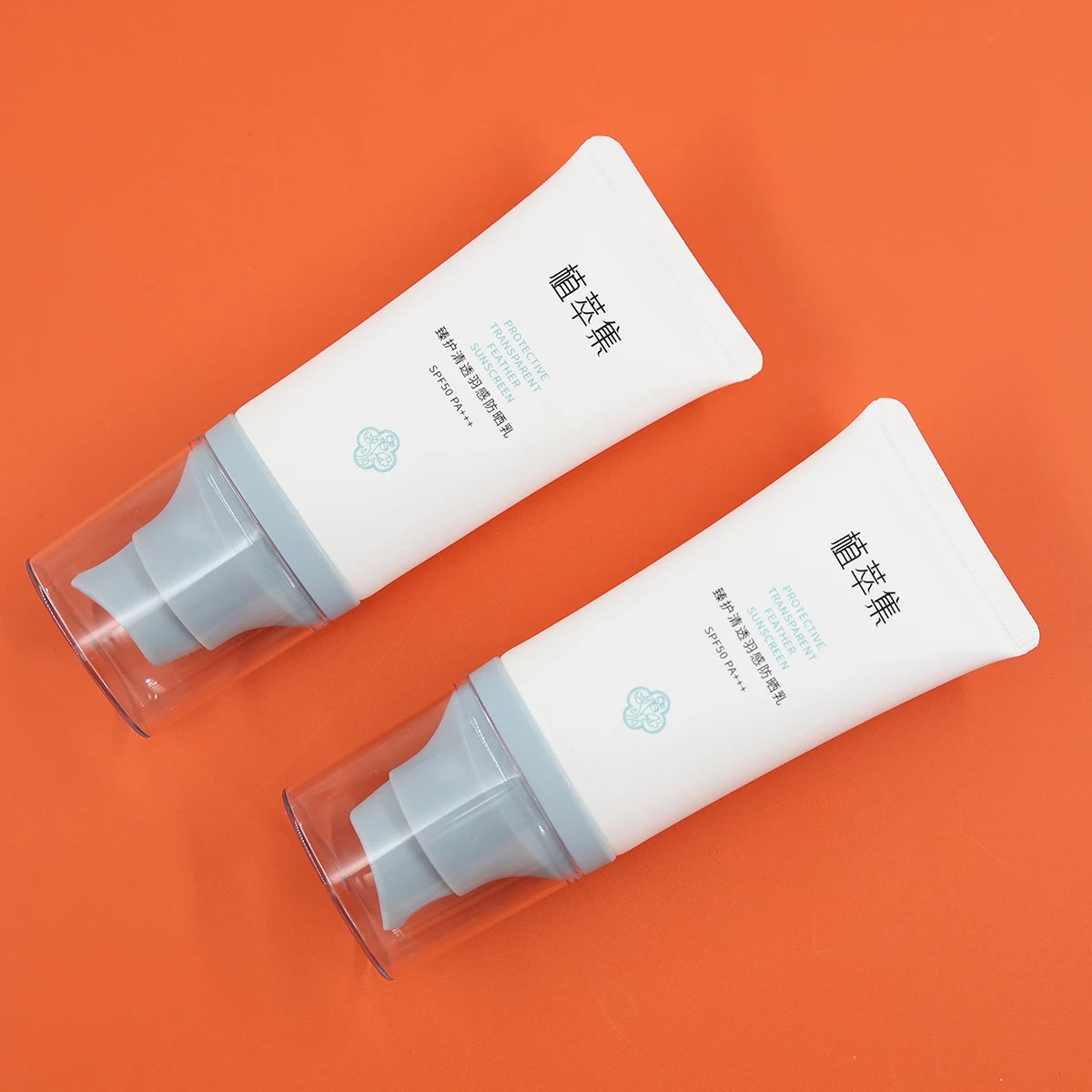 Custom Empty 30ml 50ml 60ml Foundation Make up Bb Cream Cosmetics Extrusion Tube Sunscreen Packaging Flat Tube Airless Pump Tube