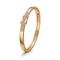 DHJ60130 Fashion Alloy Bangle With Rhinestones Women Classic Simple Bangle European and American Jewelry