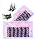 Factory Wholesale Slef Grafting Lashes Angel Eyelashes Grafted Hot Melt Single Cluster Spikes of Wheat Eyelashes