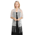 MIO Bridal Wedding Party Evening Shawl Wrap New Arrival Luxury Sequins Shiny Scarf for Women Lady Girls