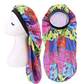 Custom Ankara Print Jumbo Size Long Hair Accessories 100% Cotton Handmade Bonnet Sleeping Cap Hair Extension Bundles Daily Use