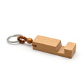 Wooden Mobile Phone Holder Key Ring Fashion Simple Multifunctional Portable Holder Gadget Key Ring Support Customization
