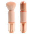 JDK 2020 Multi-functional Skin Color Four-in-one Retractable Makeup Brush Double Head Brush Beauty Tool