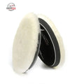 LEADMAX 5 Inch Microfiber Wash Mitt Hot Sale Wool Polishing Medium Cutting Buffing Pads Customizable OEM Car Body Care