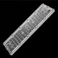 SunshineOpto Optical SMD 3030 LED Lens 64H1 Array Tunnel Lights with PC Material SUN-SL64H1-3030-80x150 Model >90% Transmittance