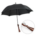 Guangzhou High End Umbrella Wooden Handle Umbrella Print Big Size Umbrella with logo Custom logo Prints
