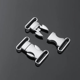 2.0/2.5/3.0CM Metal Quick Release Buckle Alloy Steel Bag Clothes Accessories Side Buckle