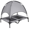 Portable Outdoor Dog Cot Tent Durable 1680D Oxford Fabric Pet Bed with Canopy for Camping or Beach