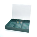 Portable Stereoscopic Reinforcement Transparent Armor Storage and Packaging Box New Art Product Display for Nail Supplies