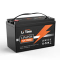 LiTime 12V 100Ah LiFePO4 Lithium Deep Cycle Battery for Golf Cart Trolling Motor Home Energy Storage Rvs& Trailer
