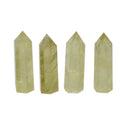 10pcs Natural Citrine Hexagonal Crystal Quartz Wand Column Polished Stone Point Healing for Home Decoration Feng Shui Love Tower