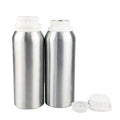 Empty Childproof Metal Aluminum Fragrance Oil Cosmetic Bottles Aroma Essential Oil Bottles with Tamperproof Lid for Lotion