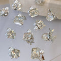 Nail Accessories Zircon Butterfly Premium Light Luxury Versatile Style Sparkling Rock Sugar Pearl Finished Diamond Decoration