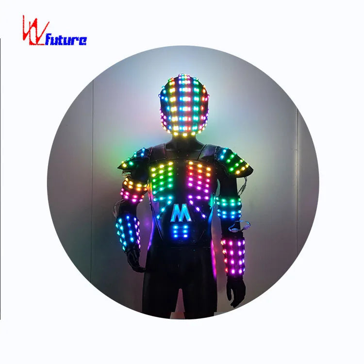 Future Performance Motorcycle Luminous Suit Led Helmet Motorcycle Vest Jacket