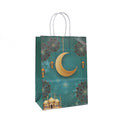 Wholesale New Design Ramadan Eid Mubarak Paper Gift Bag Ramadan Kareem Middle East Party Souvenir Handbag