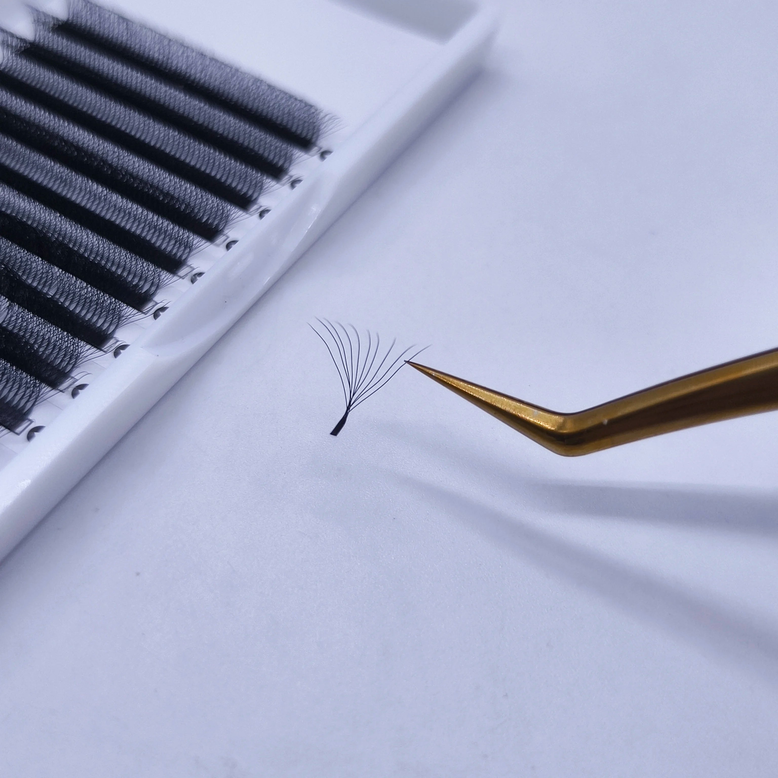 New Arrival  0.05mm 10D w Lashes C CC D Curl Thinner Base Clover W Eyelash Extensions Private Label
