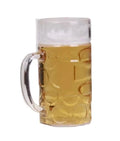 Luxury Transparent Beer Mugs Plastic Cups for Drinking Elegant Glassware