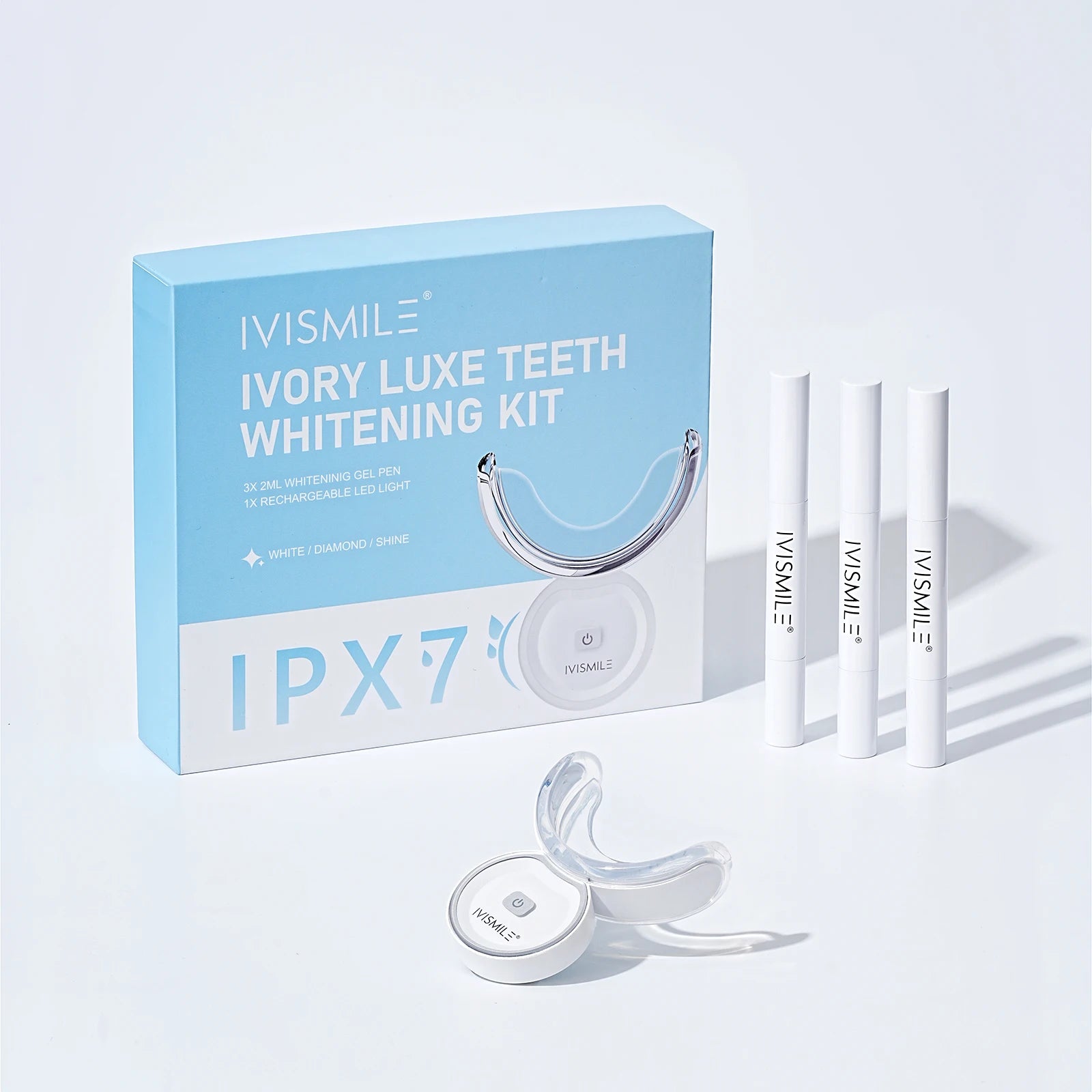 Wireless Laser Tooth Whitening Gel Anti-allergic Teeth Whitening Equipment Home Use Kit