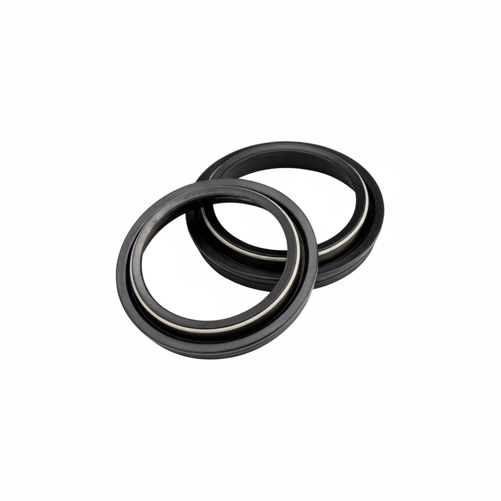 Centauro Pair of Fork Dust Seal Covers Compatible with Yamaha WRF 426 01-02 for NOK