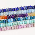 6x10mm Freeform Faceted Tumbled Amethyst Beads Irregular Cut Gemstone Semi-precious Stone Strands for DIY Jewelry Making