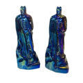 Wholesale 15 cm High Quality Colorful Angel Aura Crystals Batmans Obsidian Angel Aura Statue for Decoration
