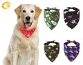 2025 Wholesale Eco-friendly Personalized Designer Custom Logo Triangle Bandana Pet Tag Blank Sublimation Pet Scarf for Dog